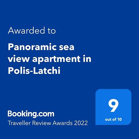 Panoramic Sea View Apartment In Polis-Latchi 外观 照片